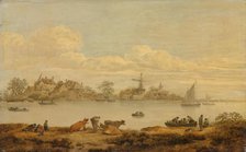 View of a River, c.1635. Creator: Anon.