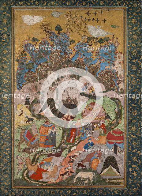 Encampment in the Mountains, c. 1650. Creator: Unknown.