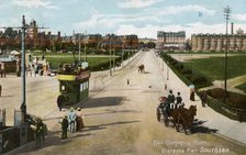 The Common from Clarence Pier, Southsea, Hampshire, c1904. Artist: Unknown