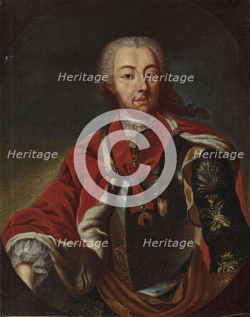 Portrait of Prince Charles Alexander of Lorraine (1712-1780). Creator: Mijtens (Meytens), Martin van, the Younger (1695-1770).