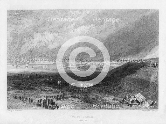 Whitstable, Kent, 19th century. Artist: J Horsburgh