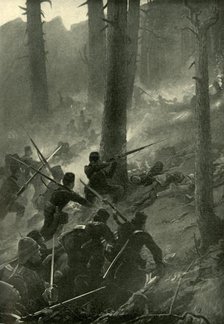 'The Daring Attack on the Spingawi Khotal, December 2, 1878', (1901).  Creator: Unknown.