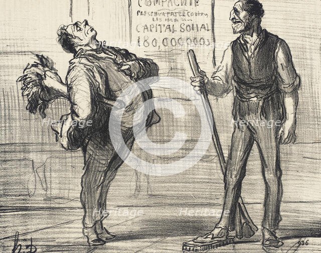 Je ne vois pas pourquoi on ne nous nommerait pas aussi.., 1856. Creator: Honore Daumier.
