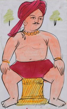 A wrestler. Creator: Unknown.