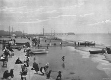 The Beach Great Yarmouth, c1900. Artist: Alfred Price.
