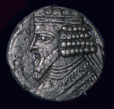 Tetradrachm of King Gotarzes II of Parthia (ruled 40-51BC). Artist: Unknown