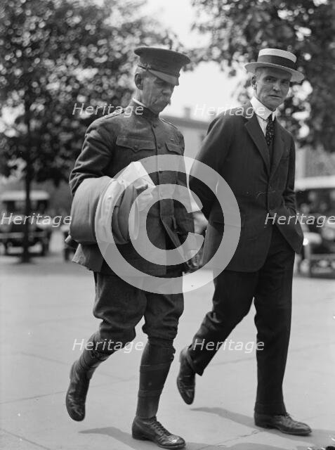 Brig. General Henry Granville Sharpe, U.S.A., left, 1917. Creator: Harris & Ewing.