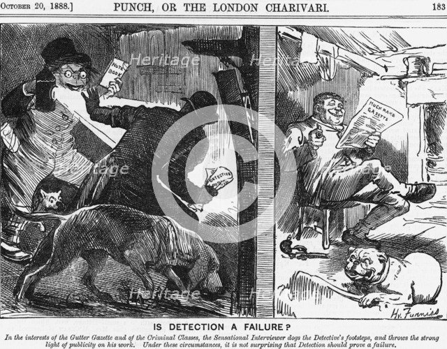'Is Detection a Failure?', 1888. Artist: Joseph Swain Artist: Unknown