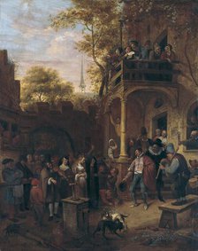 Country Wedding, 1649. Creator: Jan Steen.