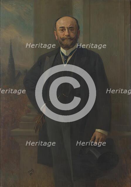 The Mayor of Vienna Dr. Richard Weiskirchner, 1910. Creator: Hans Temple.
