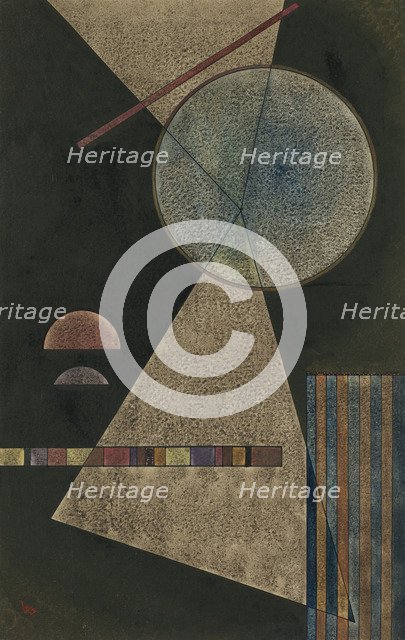 Meeting Point, 1928. Artist: Kandinsky, Wassily Vasilyevich (1866-1944)