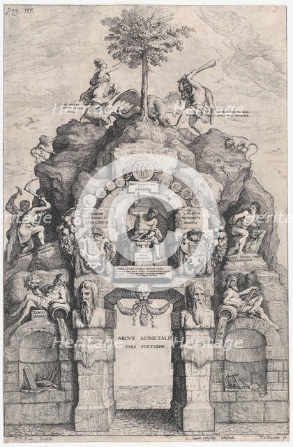 Pompa Introitus...Ferdinand, Austriaci. Antwerp, 1635., 1635. Creators: Theodoor van Thulden, Gaspar Gevaerts.