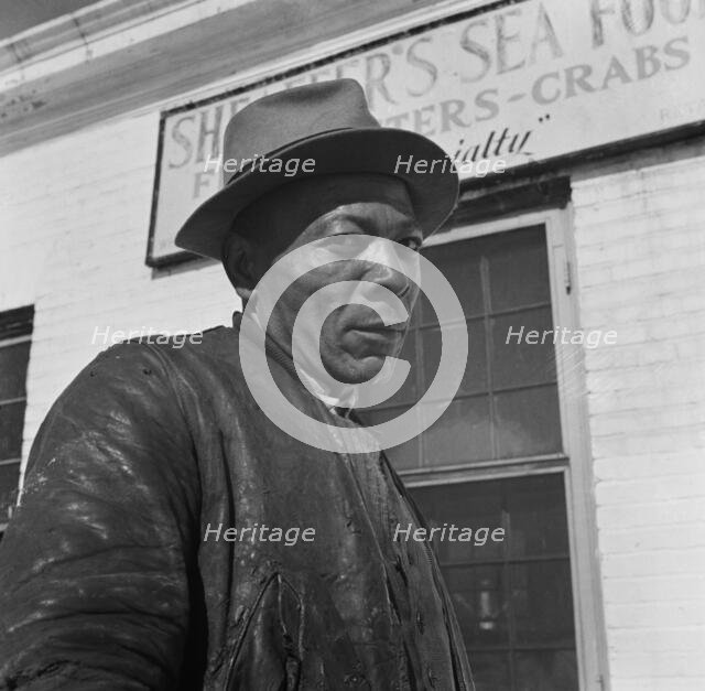 Dock worker, Washington, D.C., 1942. Creator: Gordon Parks.