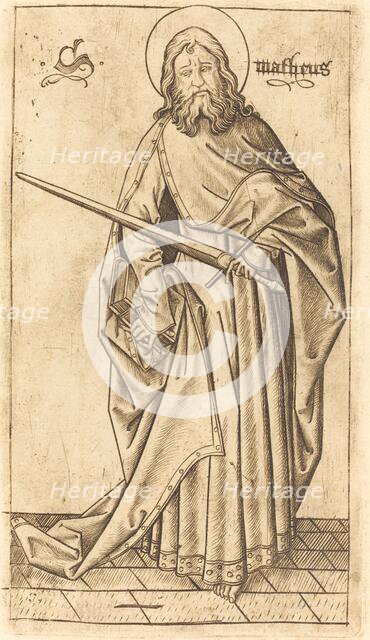 Saint Paul (?) or Saint Matthew (?), c. 1470/1480. Creator: Israhel van Meckenem.