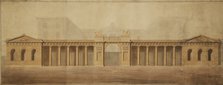 The Old Admiralty Screen, Late 18th cent.. Artist: Adam, Robert (1728-1792)