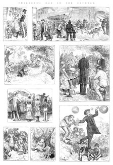 Children's Day in the Country, 1881. Creator: Unknown.