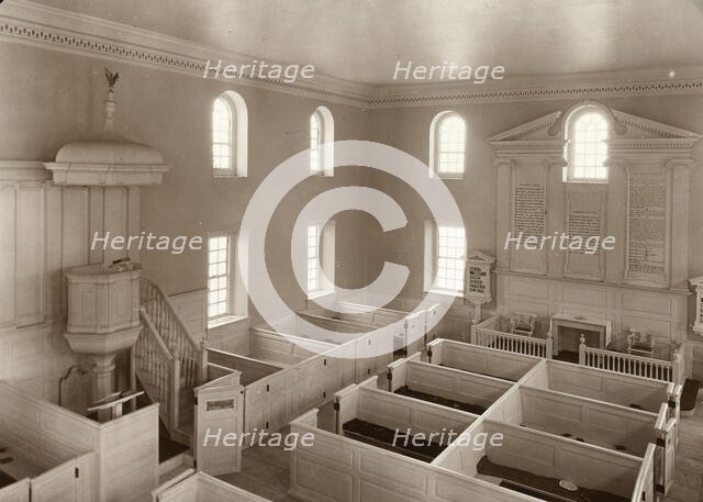 Pohick Episcopal Church, Lorton vicinity, Fairfax County, Virginia, between c1930 and 1939. Creator: Frances Benjamin Johnston.