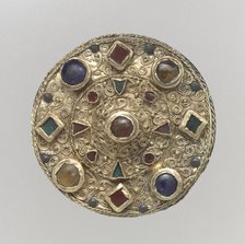 Disk Brooch, Frankish, 7th century (?). Creator: Unknown.