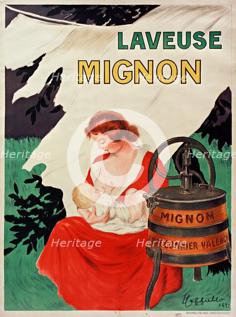 Laveuse Mignon , 1921. Creator: Cappiello, Leonetto (1875-1942).