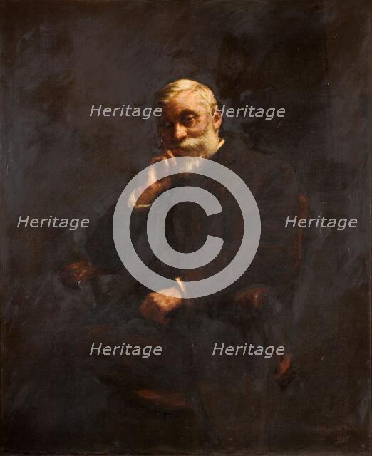 Portrait Of Alderman G J Johnson (1826-1912), 1895. Creator: Stanhope A Forbes.