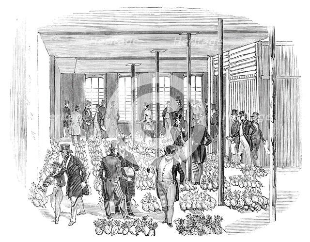 Sale of West India Pine Apples, 1844. Creator: Unknown.