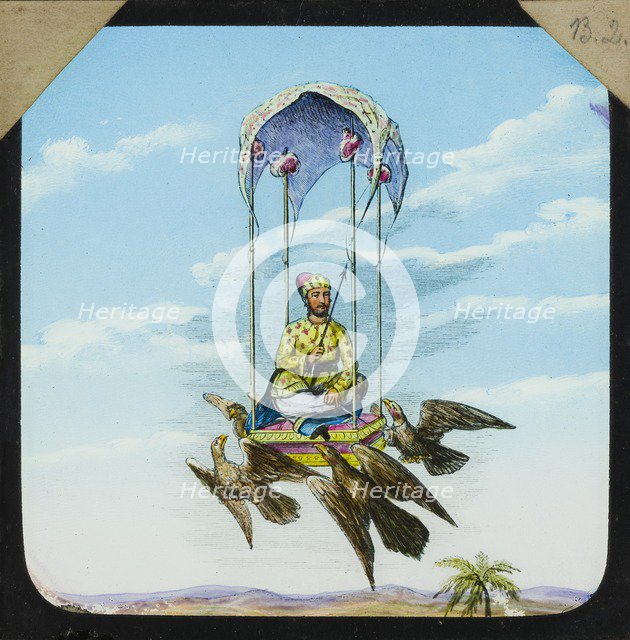 Amazing flying machine, 1882-1892. Artist: Unknown.