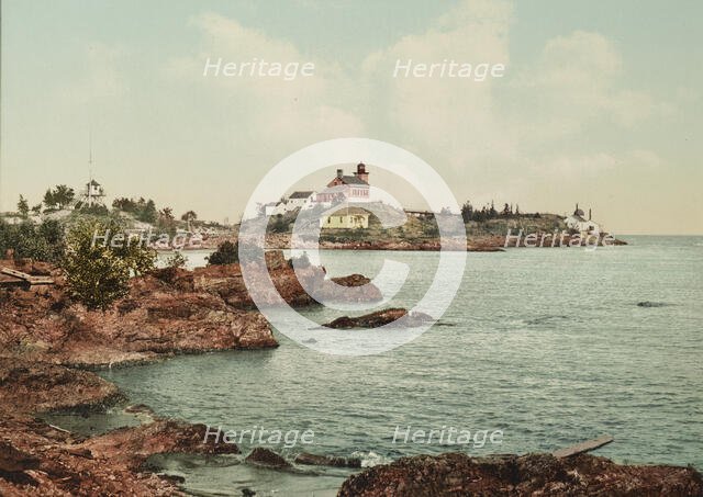 Light House Point near Marquette, Michigan, c1898. Creator: Unknown.