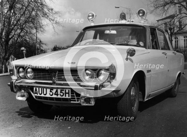 1969 Rover 3500 P6B police car. Courtesy B.M.I.H.T. Creator: Unknown.