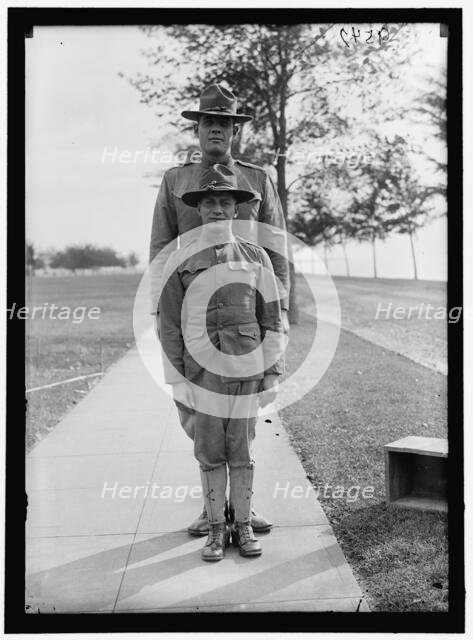 Camp, between 1916 and 1918. Creator: Harris & Ewing.