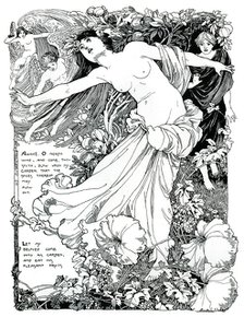 An illustration for The Song of Solomon, 1899. Artist: Unknown
