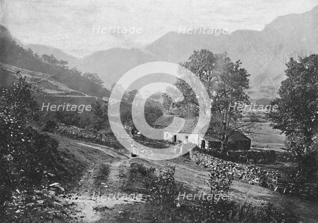 'Llyn Crafnant Valley, Above Trefriw', c1896. Artist: I Slater.