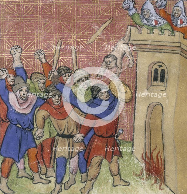 Third Crusade of Pastoureaux, c1375-c1400.  Creator: Unknown.