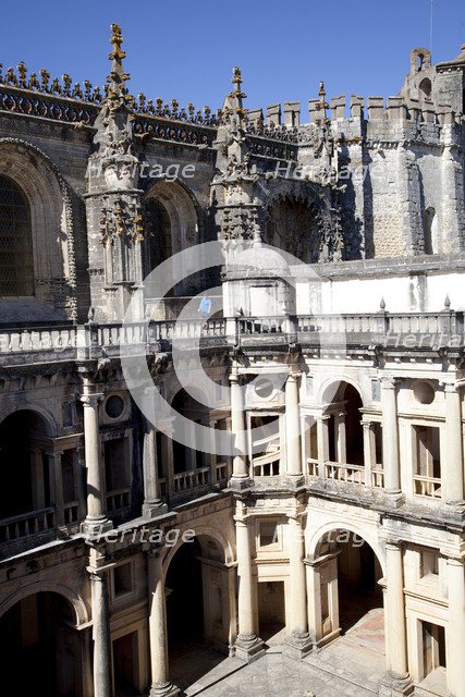 The Cloister of John III, the Convent of the Knights of Christ, Tomar, Portugal, 2009. Artist: Samuel Magal