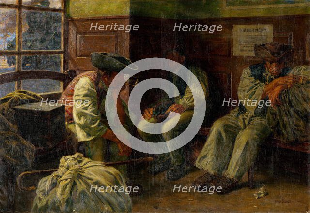 Slovak Exiles, 1911. Creator: Milos Slovák.