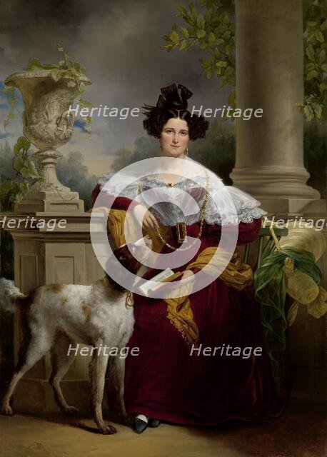 Portrait of Alida Christina Assink, 1833. Creator: Jan Adam Kruseman.