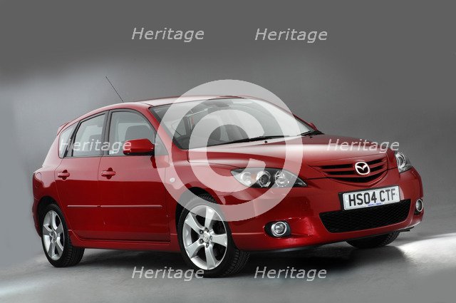 2004 Mazda 3. Artist: Unknown.