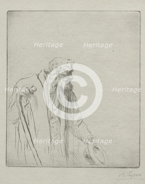 A Beggar. Creator: Alphonse Legros (French, 1837-1911).