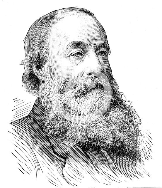 James Prescott Joule, English physicist, 1889. Artist: Unknown