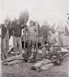 23rd New York Infantry, ca. 1861. Creator: Unknown.