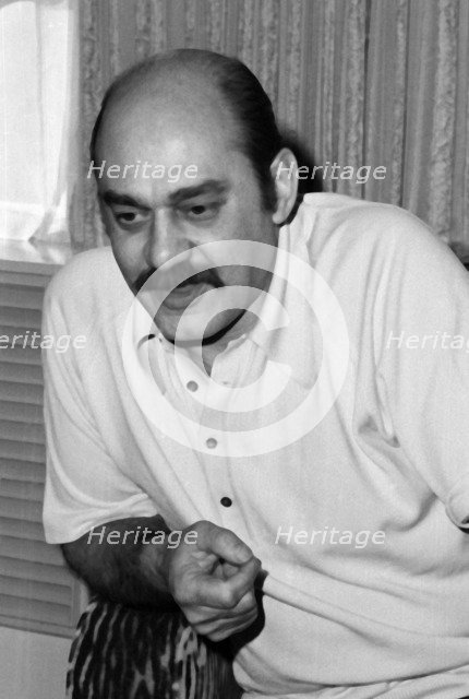 Joe Pass, American virtuoso jazz guitarist, London, 1974.  Artist: Brian O'Connor.