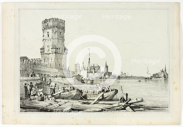 Cologne, 1833. Creator: Samuel Prout.