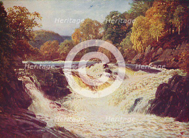 'A Mountain Torrent', 1910. Artist: Harold Sutton Palmer.