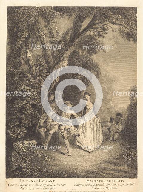 The Peasant Dance. Creator: Benoit Audran II.