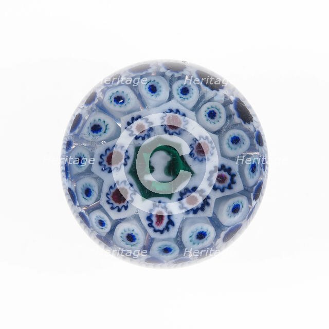 Paperweight, Birmingham, c. 1848-55. Creator: George Bacchus & Sons.