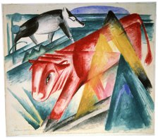 'Animals', 1912-1913.  Artist: Franz Marc