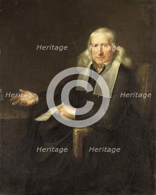 Portrait of Jan van Lennep the Elder (1634-1711). Amsterdam Merchant in Silk, Gold and Silver Cloth  Creator: Anon.