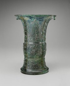 Wine Container, Western Zhou dynasty ( 1046771 BC ), late 11th/early 10th century BC. Creator: Unknown.