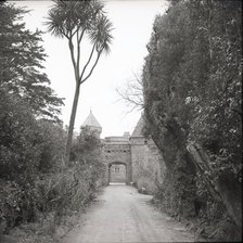 Entrance to Tresco Abbey Gardens, Scilly Isles, c1955. Creator: Arthur Charles Kirby Ware.
