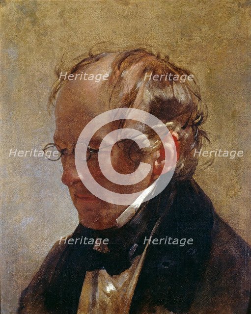 Portrait of Carl Christian Vogel von Vogelstein (1788-1868), 1837. Creator: Amerling, Friedrich Ritter von (1803-1887).