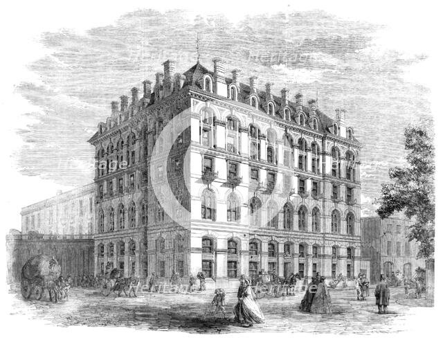 London-Bridge Railway Terminus Hotel, 1861. Creator: Unknown.